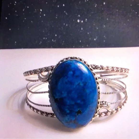 Stunning 925 Sterling Silver Cuff Bracelet